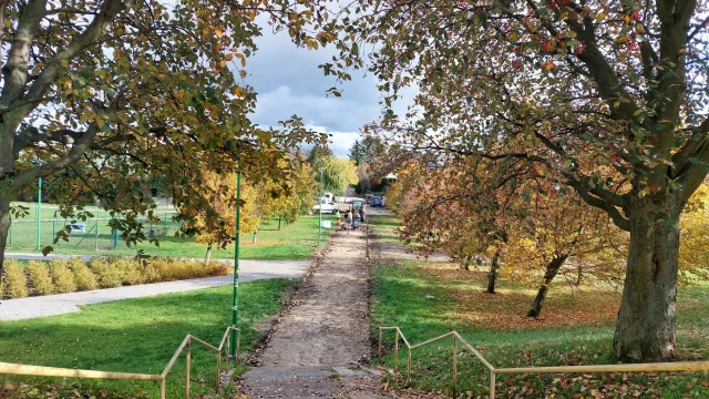 Tczew - Na niecce powstaje miejsce do relaksu