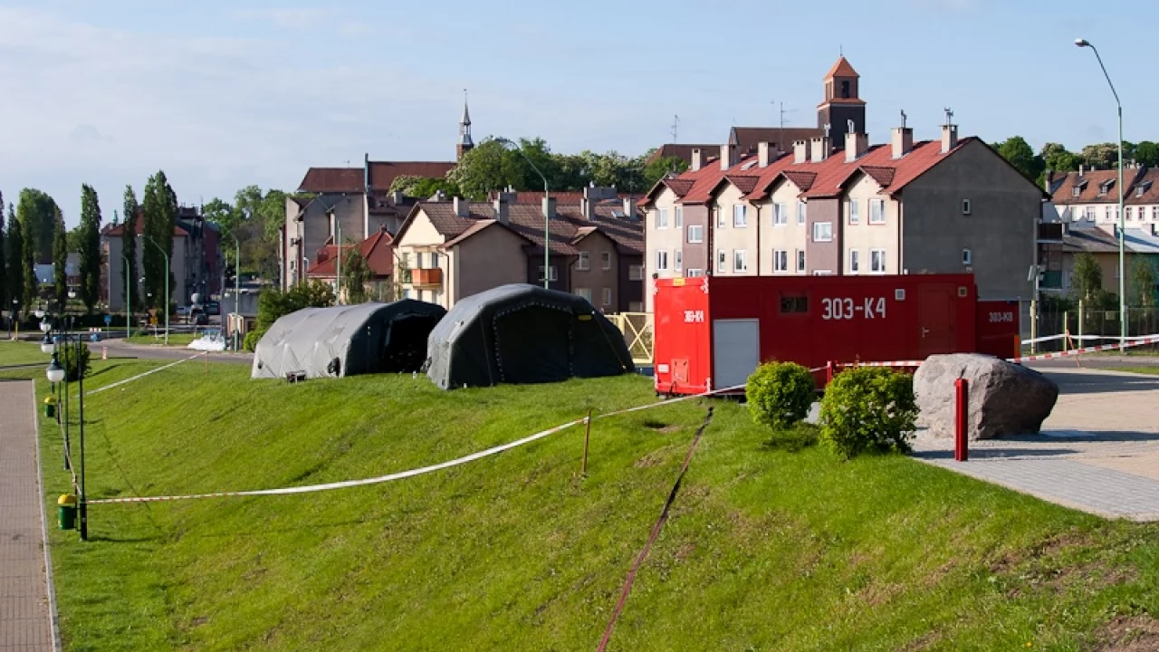 Tczew - Stan Wisły oraz przygotowania do nadejścia fali