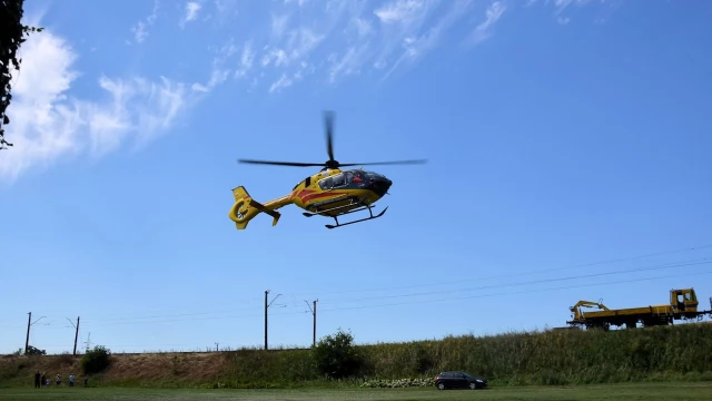 Tczew - Wypadek przy remoncie mostu! Zawaliło się rusztowanie - są ranni