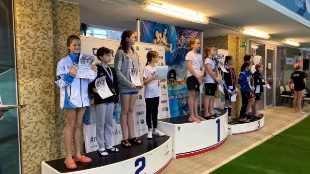 Tczew - Pływacy z Tczewa na GP Warmii i Mazur