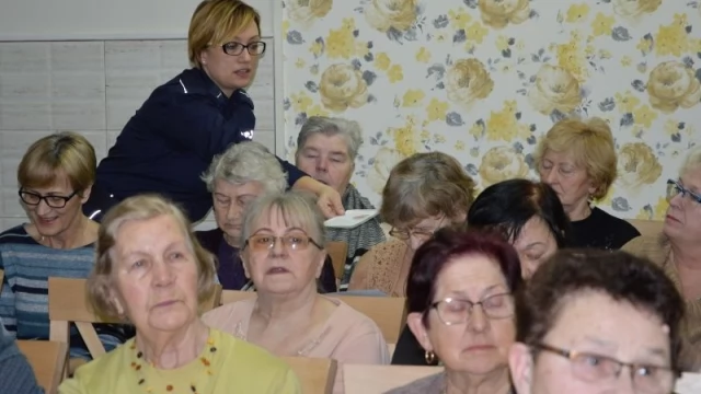 Tczew - Z seniorami o bezpieczeństwie