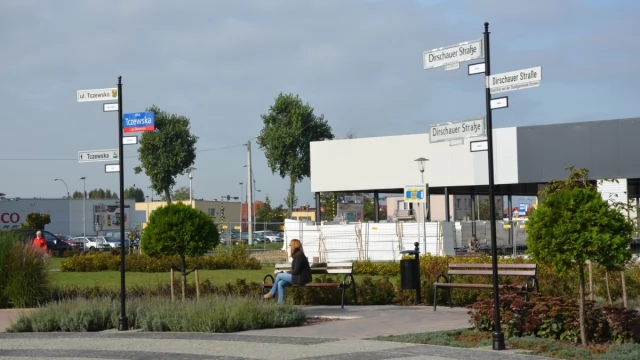 Tczew - Ulice Tczewskie już na swoim miejscu