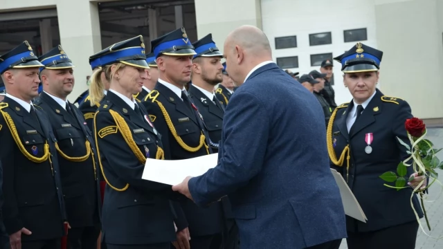 Tczew - Dzień Strażaka w Tczewie. Podziękowania za oddaną służbę