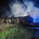 Tczew - Pożar domu jednorodzinnego w Pieniążkowie