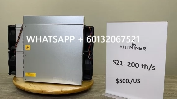 Tczew - Bitcoin Miner S21 200T BTC BCH BSV SHA256 Air coo