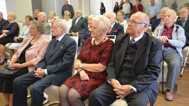 Tczew - Jubilaci o recepcie na długotrwałe pożycie: "W dzień się kłócić, w nocy godzić"