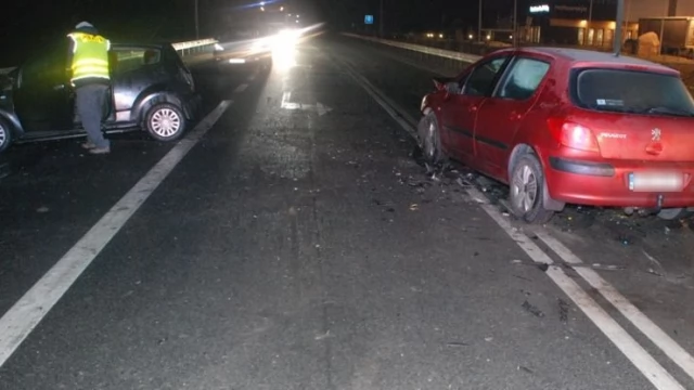 Tczew - Knybawa. Stracił panowanie nad pojazdem i zderzył się z innym autem
