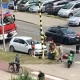 Tczew - Kolizja na Armii Krajowej. Jednoślad najechał na tył osobówki