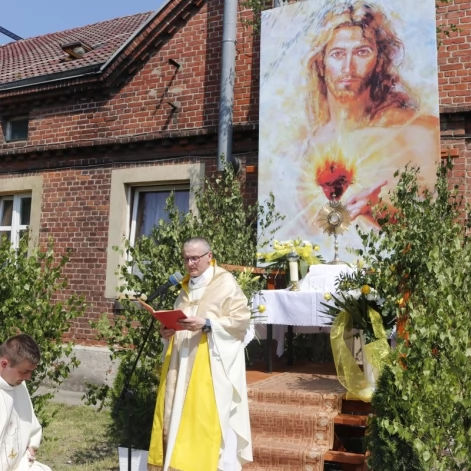 Tczew - Boże Ciało - procesja z Najświętszym Sakramentem