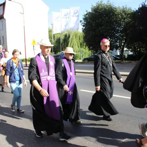 Tczew - Pielgrzymka idzie do Częstochowy. Ze względu na COVID jest inna niż zwykle