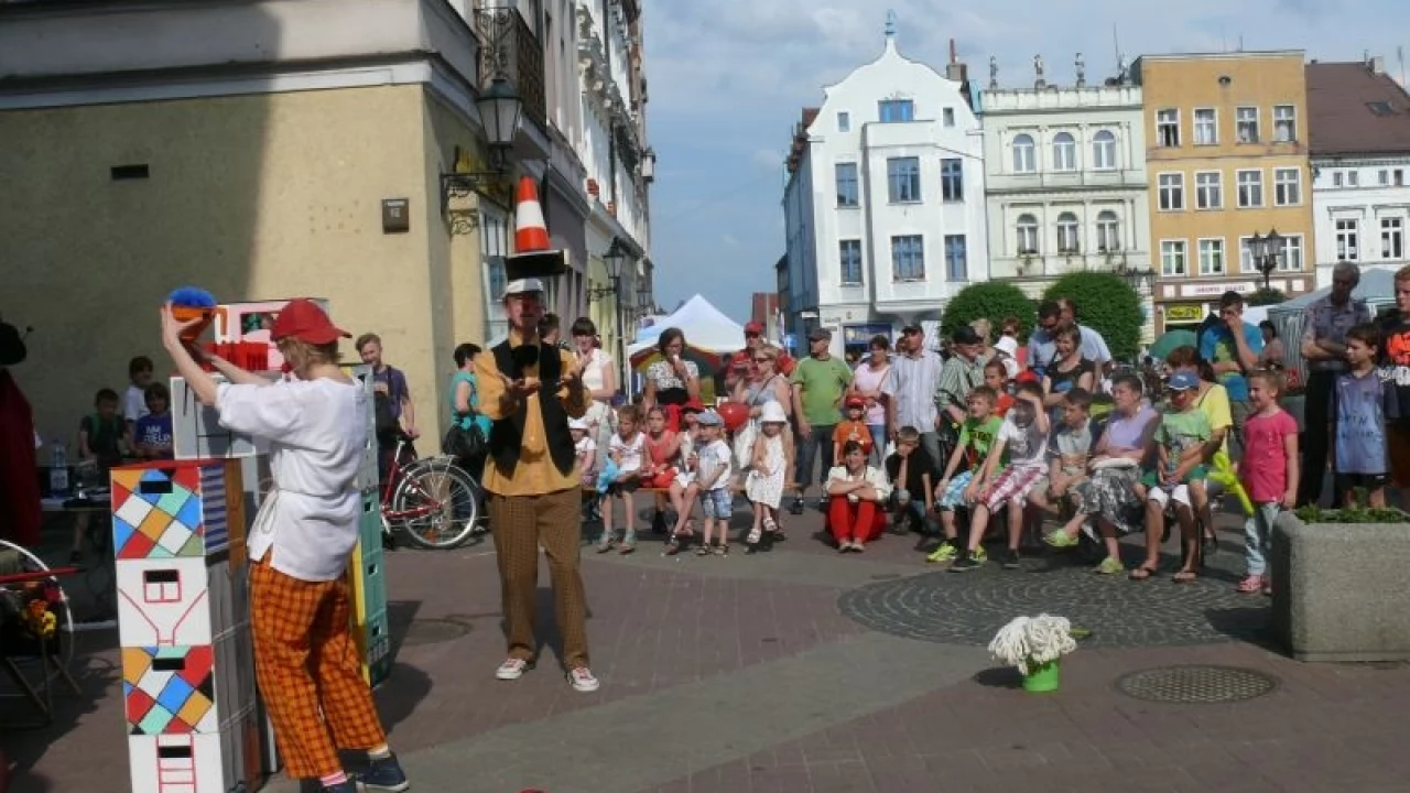 Tczew - Pchli Targ na placu Hallera
