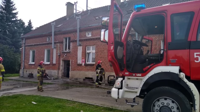 Tczew - Zadymienie w budynku wielorodzinnym na Jagiellońskiej