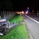 Tczew - Miłobądz. Strażacy uwalniali zakleszczoną ofiarę wypadku