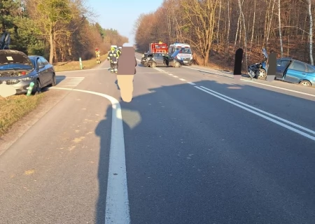 Tczew - Pięć osób rannych w wypadku na dk "91"