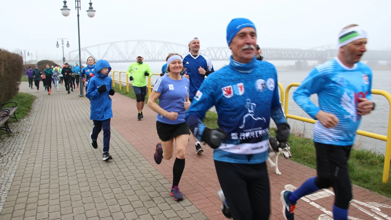 Tczew - Parkrun na niebiesko