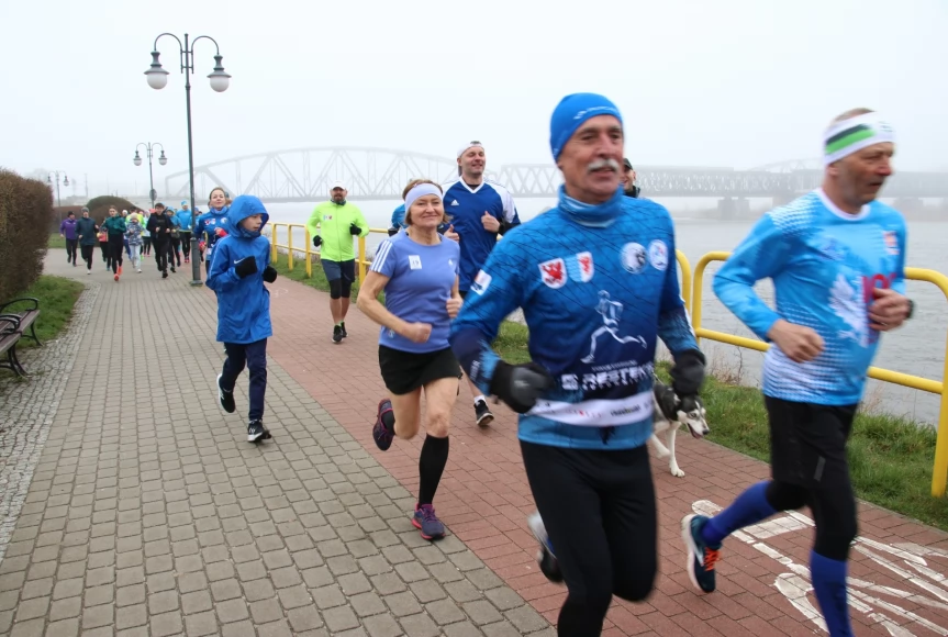 Tczew - Parkrun na niebiesko
