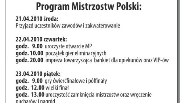Tczew - XII Drużynowe Mistrzostwa Polski UKS w pool-bilard
