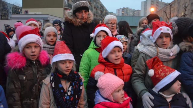 Tczew - Na Suchostrzygach już świątecznie. Była choinka i prezenty