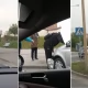Tczew - Osobowe auto wjechało w latarnię