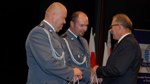 Tczew - Tczewscy policjanci świętowali