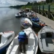 Tczew - IX Flis Wiślany. Kilkudziesięciu młodych żeglarzy zawinęło do Tczewa