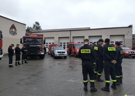 Tczew - Strażacy z Pomorza jadą walczyć z powodzią na południu kraju