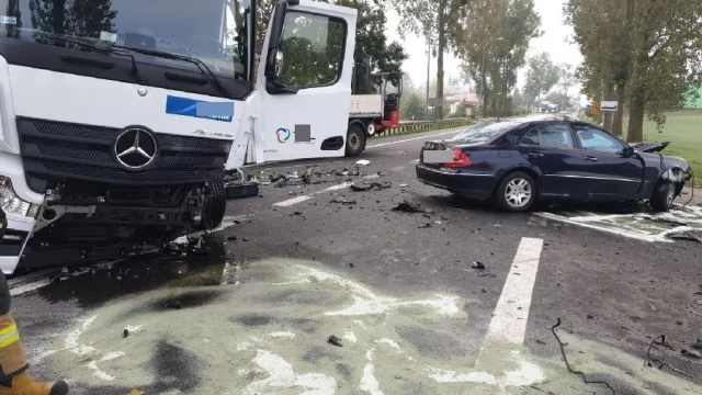 Tczew - Tragedia na dk 91. Nie żyje jedna osoba