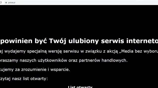 Tczew - Wielki protest mediów przeciwko rządowemu pomysłowi. Dzień bez radia, telewizji, internetu