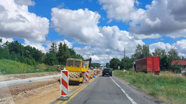 Tczew - Trwa remont "22" na odcinku Swarożyn - Zabagno