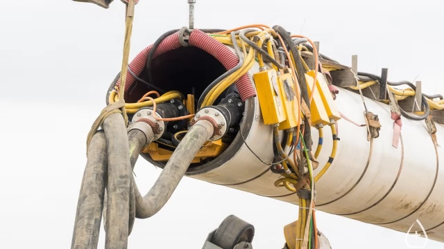 Tczew - Gazociąg Gardeja-Kolnik: rekordowy przewiert pod Wisłą