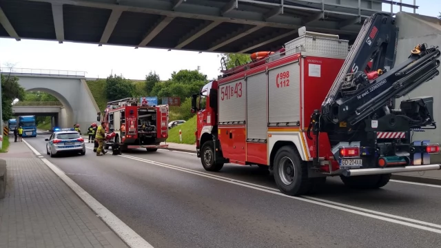 Tczew - Wypadek na DK 91. Nie żyje motocyklista [AKTUALIZACJA]