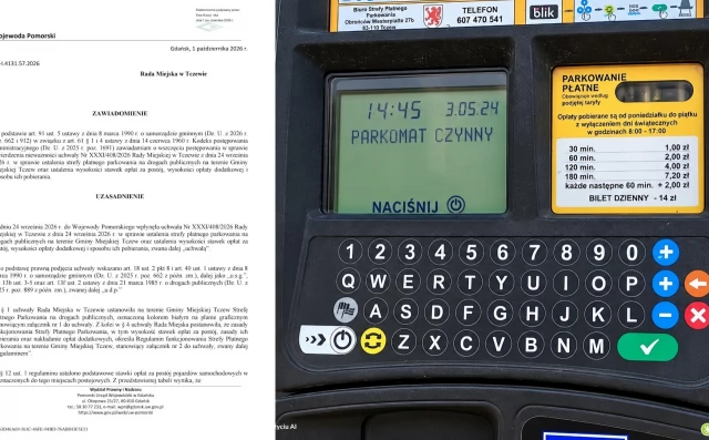 Tczew - Uchwała ws. parkowania pod lupą wojewody. Chodzi o jeden z punktów