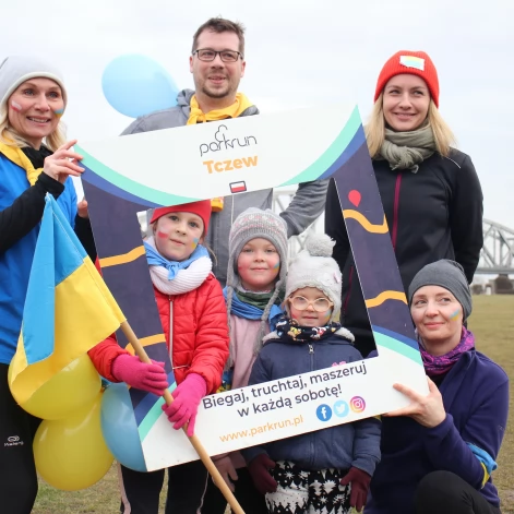 Tczew - Parkrun - "Solidarni z Ukrainą"