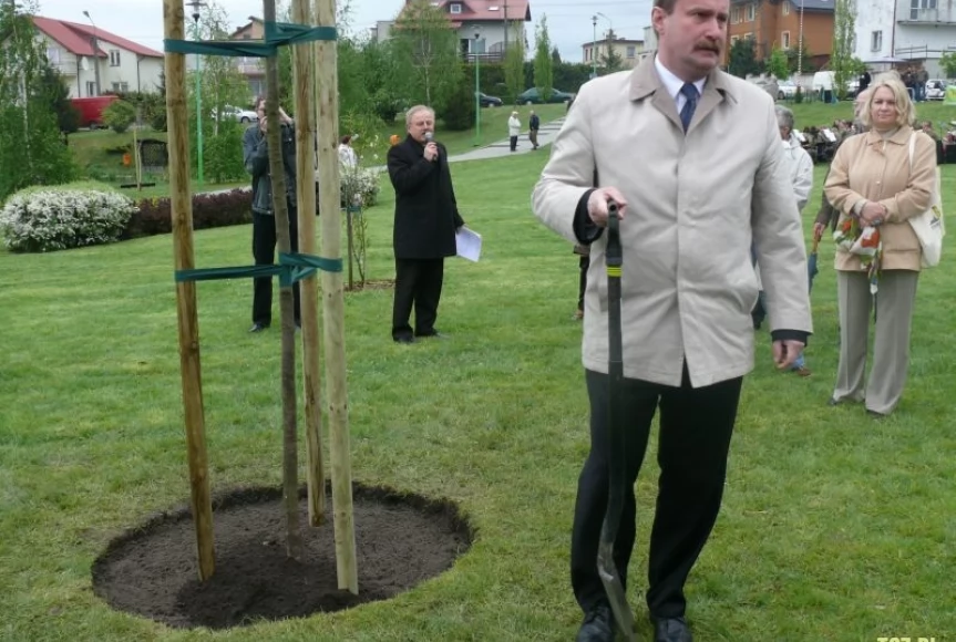 Tczew - Skwer na upamiętnienie jubileuszu