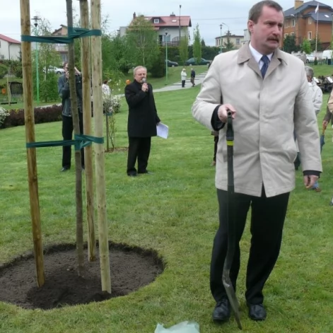 Tczew - Skwer na upamiętnienie jubileuszu