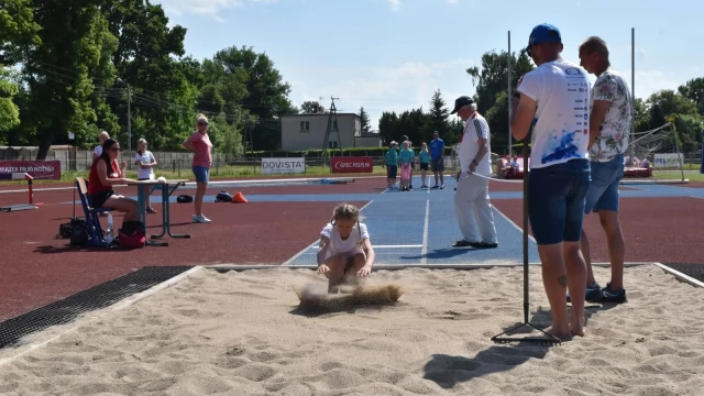 Tczew - Powiatowe Igrzyska Dzieci w trójboju lekkoatletycznym