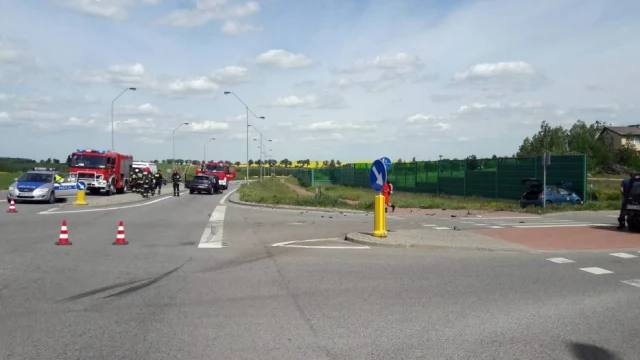 Tczew - Wypadek na obwodnicy Pelplina