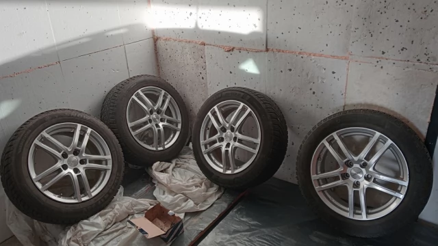 Tczew - Koła zimowe od Focusa MK4