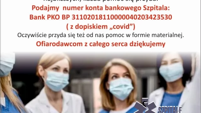 Tczew - Kolejne zbiórki dla tczewskiego szpitala