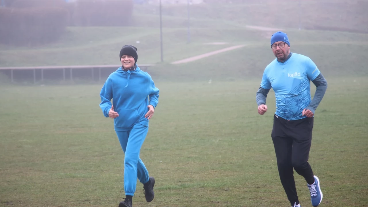 Tczew - Parkrun na niebiesko