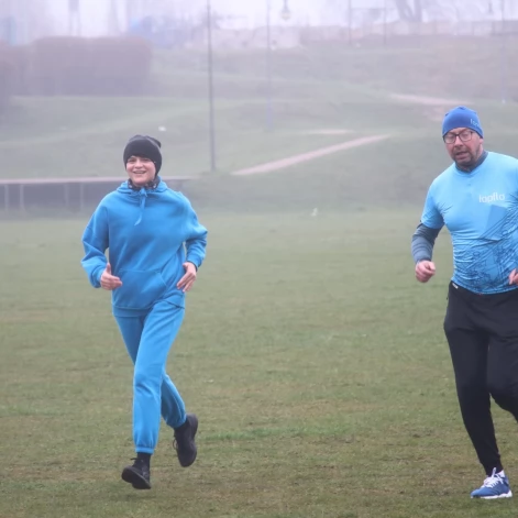 Tczew - Parkrun na niebiesko