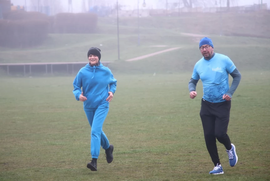 Tczew - Parkrun na niebiesko