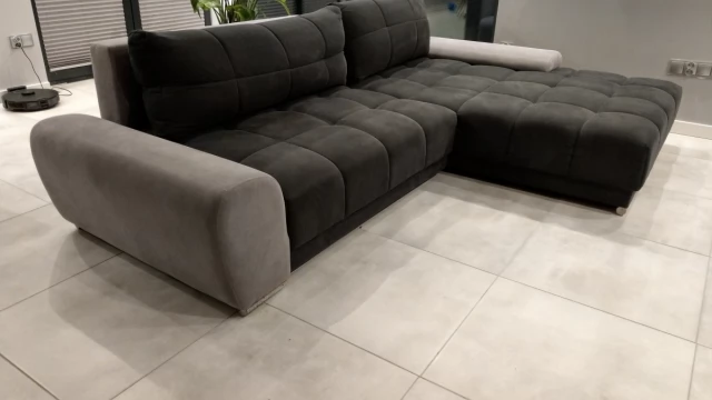 Tczew - Naroznik Szary Agata Meble 284 cm x 189