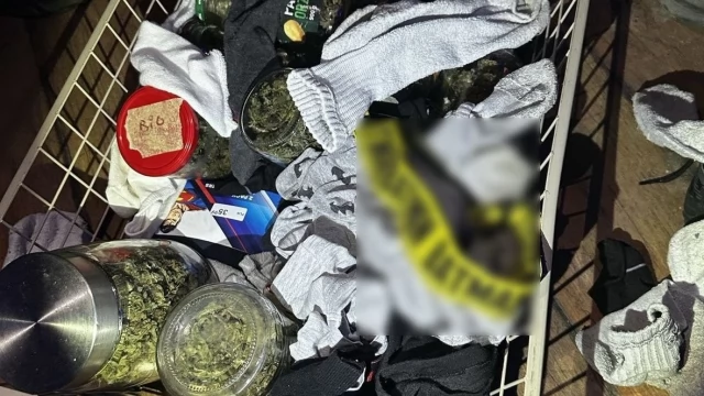 Tczew - Marihuana, haszysz, amfetamina, tabletki MDMA, grzyby halucynogenne w mieszkaniu 40-latka