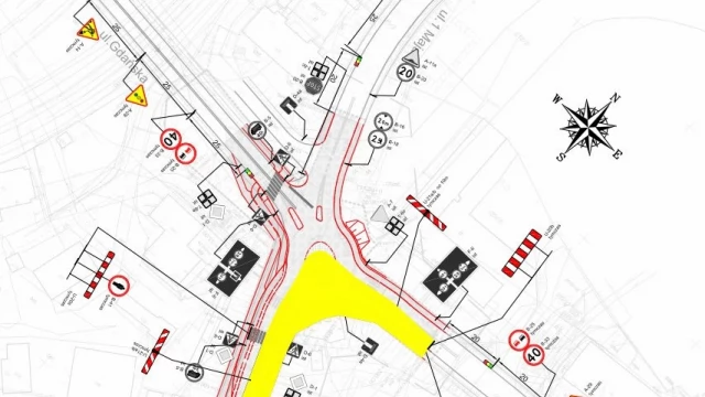 Tczew - Budowa ronda na 1. Maja. Sprawdź, jaka organizacja ruchu na czas budowy