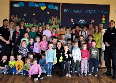 Tczew - Z przedszkolakami o bezpieczeństwie