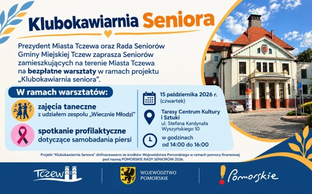Tczew - Bezpłatne warsztaty dla seniorów