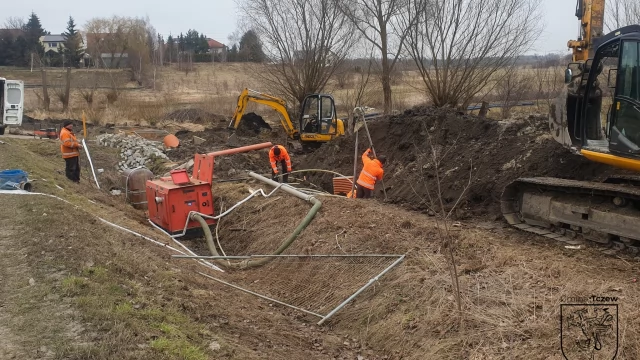 Tczew - Bałdowo. Trwa budowa kanalizacji