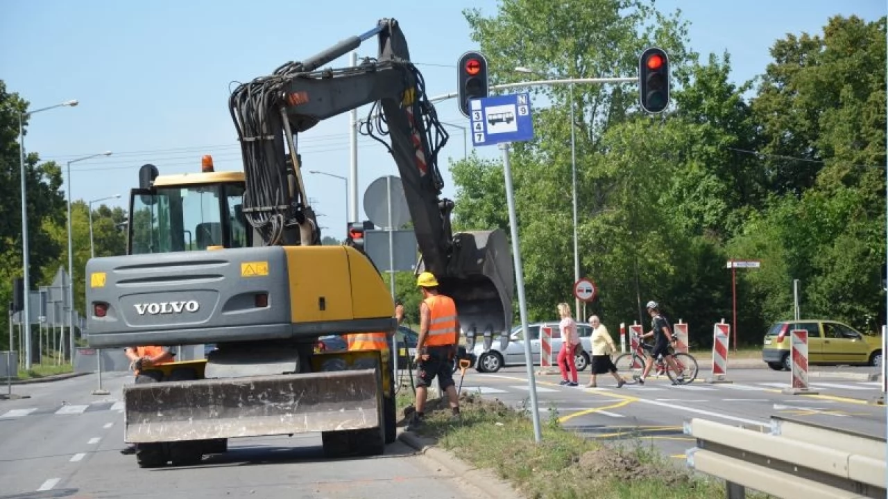 Tczew - Zamknięcie jezdni zachodniej dk 91