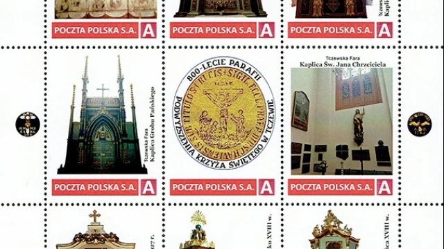 Tczew - Fara na znaczkach i kartkach z okazji 800-lecia